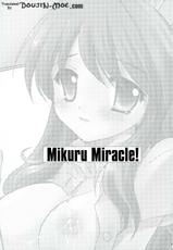 (SC32) [P.S. (Sakura Mitono)] Mikuru Mirakuru! / Mikuru Miracle (The Melancholy of Haruhi Suzumiya) [English]-[P.S. (天櫻みとの)] ミクルミラクル! (涼宮ハルヒの憂鬱)