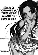 (C80) [Kurione-sha (Yu-ri)] Nyougashima Yori Warawa wo Todokeni Mairimasu! | Instead Of You Coming To The Island Of Women, I&#039;ll Come To You! (One Piece) [English] {fuwafuwaru!}-(C80) [くりおね社 (YU-RI)] 女ヶ島よりわらわを届けに参ります! (ワンピース) [英訳]