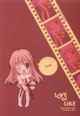 (C63) [WARP LOOP (Hinako Satomi)] LOVE or LIKE (Mizuiro)-(C63) [WARP LOOP (里海ひなこ)] LOVE or LIKE (みずいろ)
