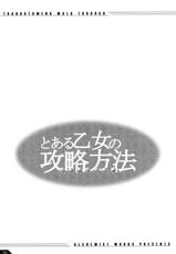 [Alchemist works (Mamamiya, MA24 )] To Aru Otome no Kouryaku Houhou (To Aru Kagaku no Railgun) [Digital]-[Alchemist works (まんまみーや, MA24 )] とある乙女の攻略方法 (とある科学の超電磁砲) [DL版]