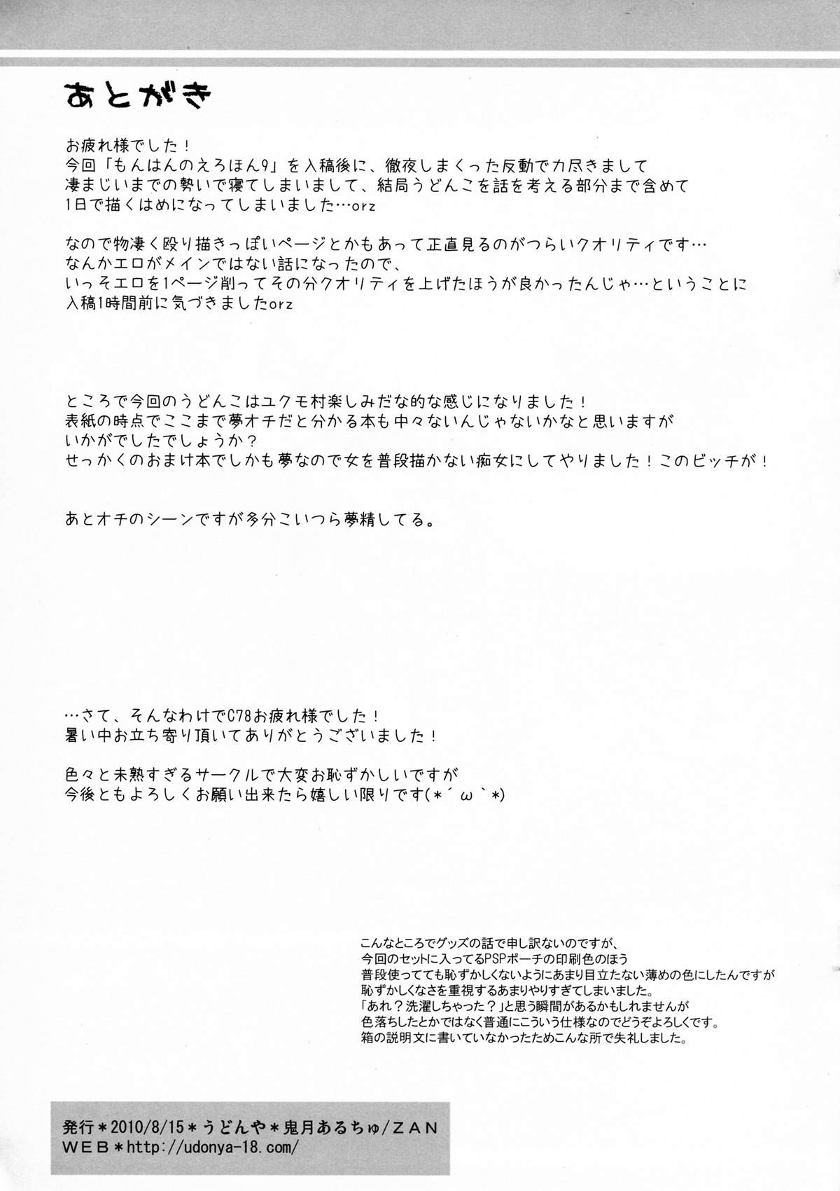 (C78) [UDON-YA (Kizuki Aruchu)] Udonko vol.8 (Monster Hunter) [English] [darknight] (C78) [うどんや (鬼月あるちゅ)] うどんこ vol.8 (モンスターハンター) [英訳]