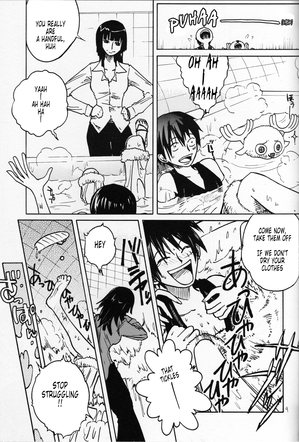 [Cafe Ruanky] {One Piece} Floral Talk [English Translated by Tonigobe] [Cafeルァンキー (宮本たけし, 北里双葉)] フローラル・トーク (ワンピース) [英訳]