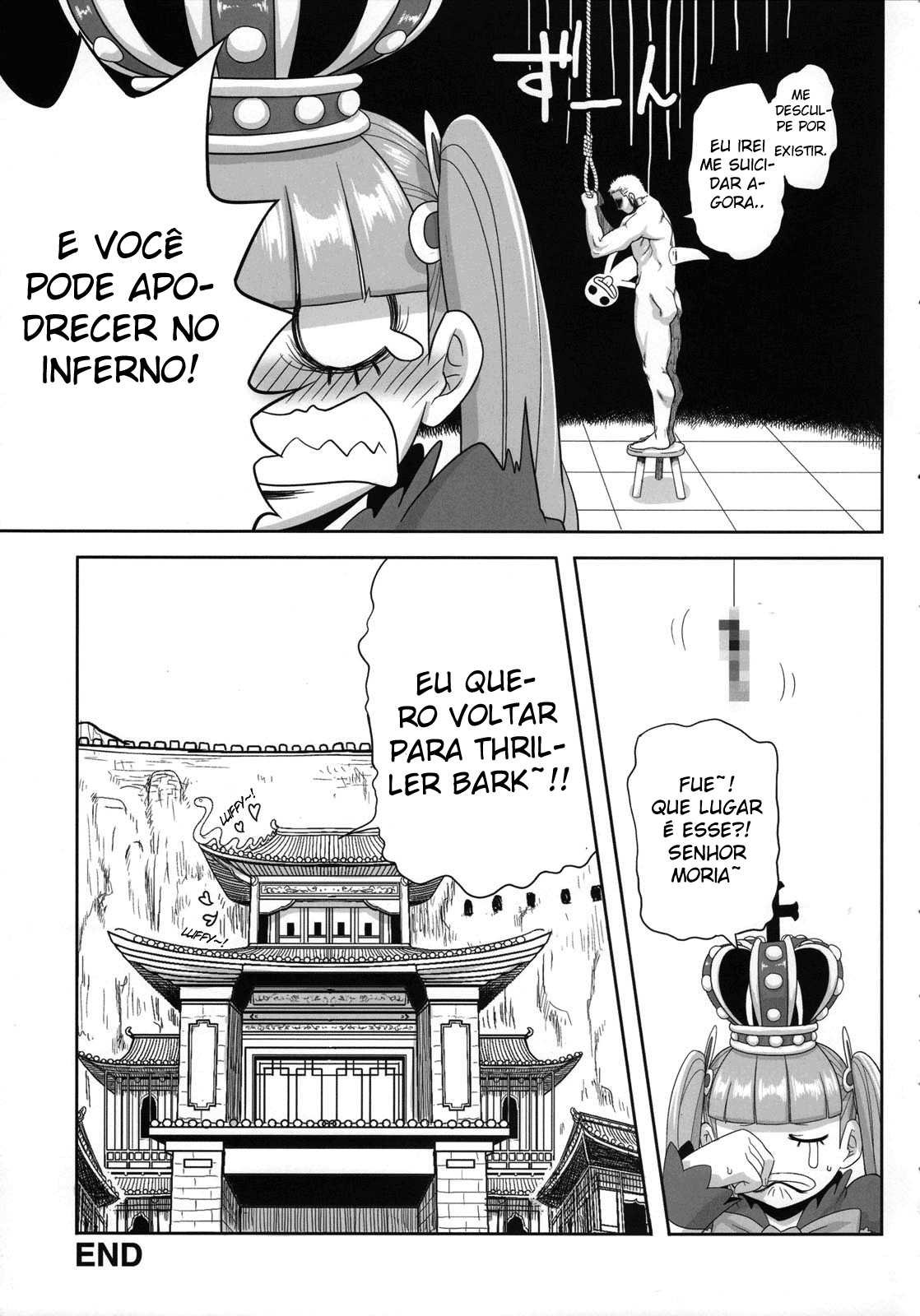 [Rojiura Jack (Jun)] Through the Wall (One Piece) [Portuguese-BR] 