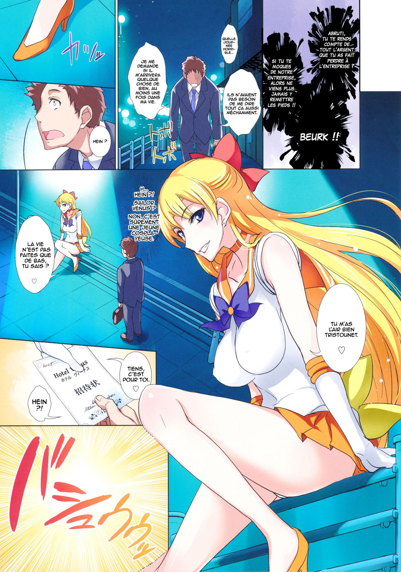 (C82) [Majimeya (Isao)] Getsu Ka Sui Moku Kin Do Nichi - Hotel Venus e Youkoso!! (Sailor Moon) [French] =HENTAI-KUN= (C82) [真面目屋 (isao)] 月火水木金土日 FullColor ホテルヴィーナスへようこそ!! (美少女戦士セーラームーン) [フランス翻訳]