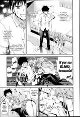 [Aoki Kanji] Dakishimesasenai! | Déjame abrazarte (Manga Bangaichi 2013-09) [Spanish] {Shopig3}-[青木幹治] 抱きしめさせなさいっ！ (漫画ばんがいち 2013年9月号) [スペイン翻訳]
