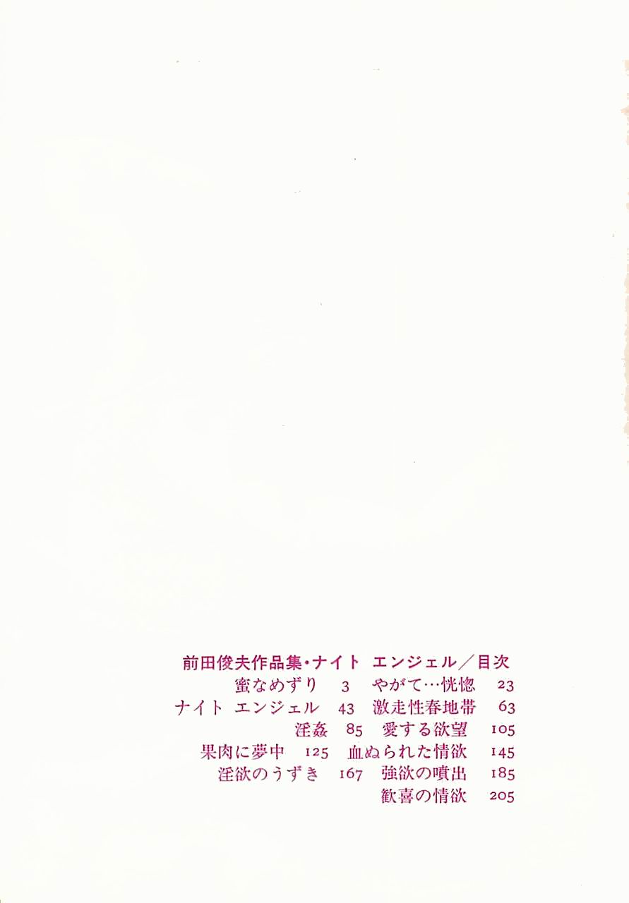 [Maeda Toshio] Night Angel (成年コミック) [前田俊夫] ナイトエンジェル