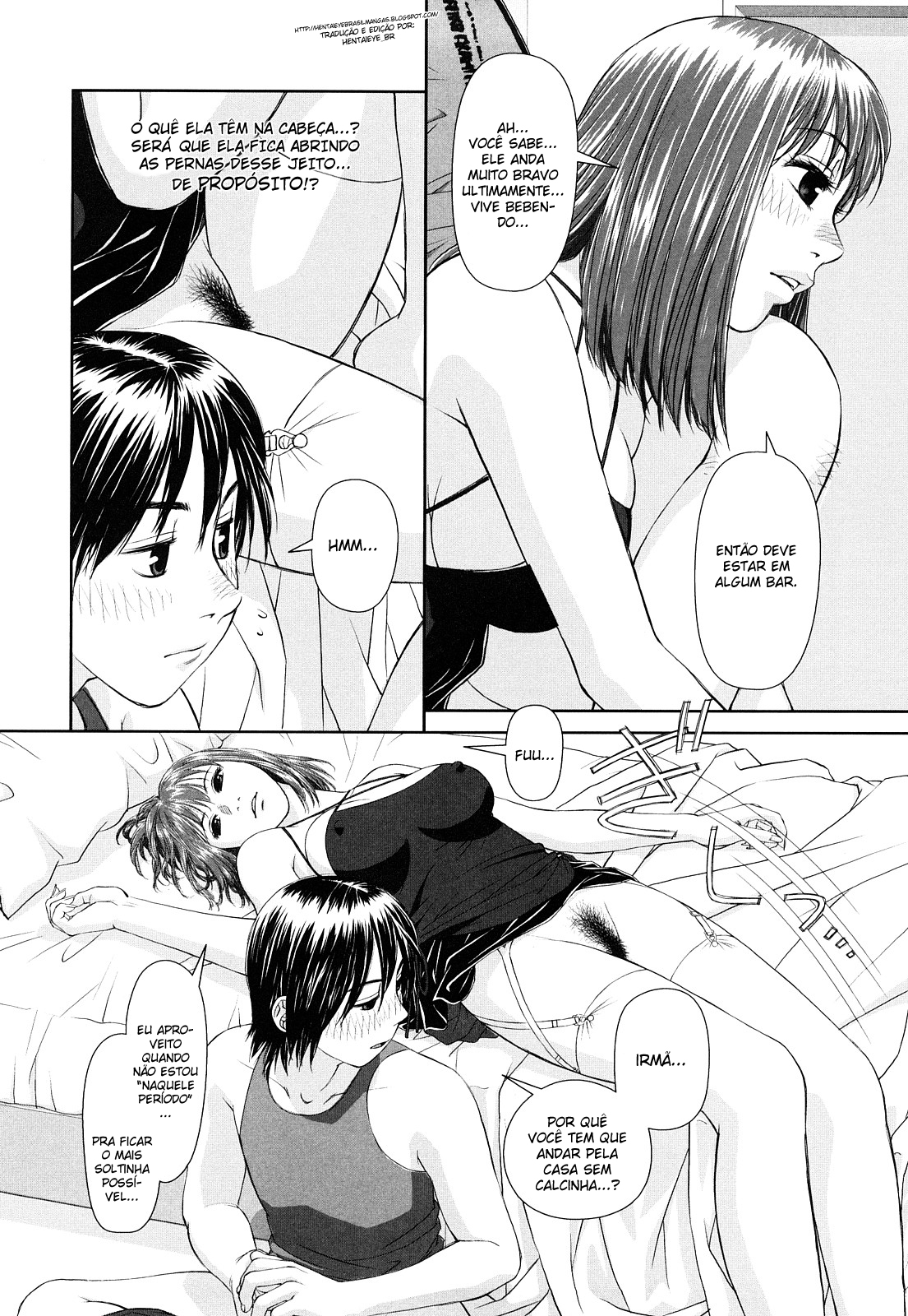 [Yui Toshiki] My Sisters | Irm&atilde;s Ch.1 [Portuguese-BR] [HentaiEye_BR] [唯登詩樹] My Sisters 章1 [ポルトガル翻訳]