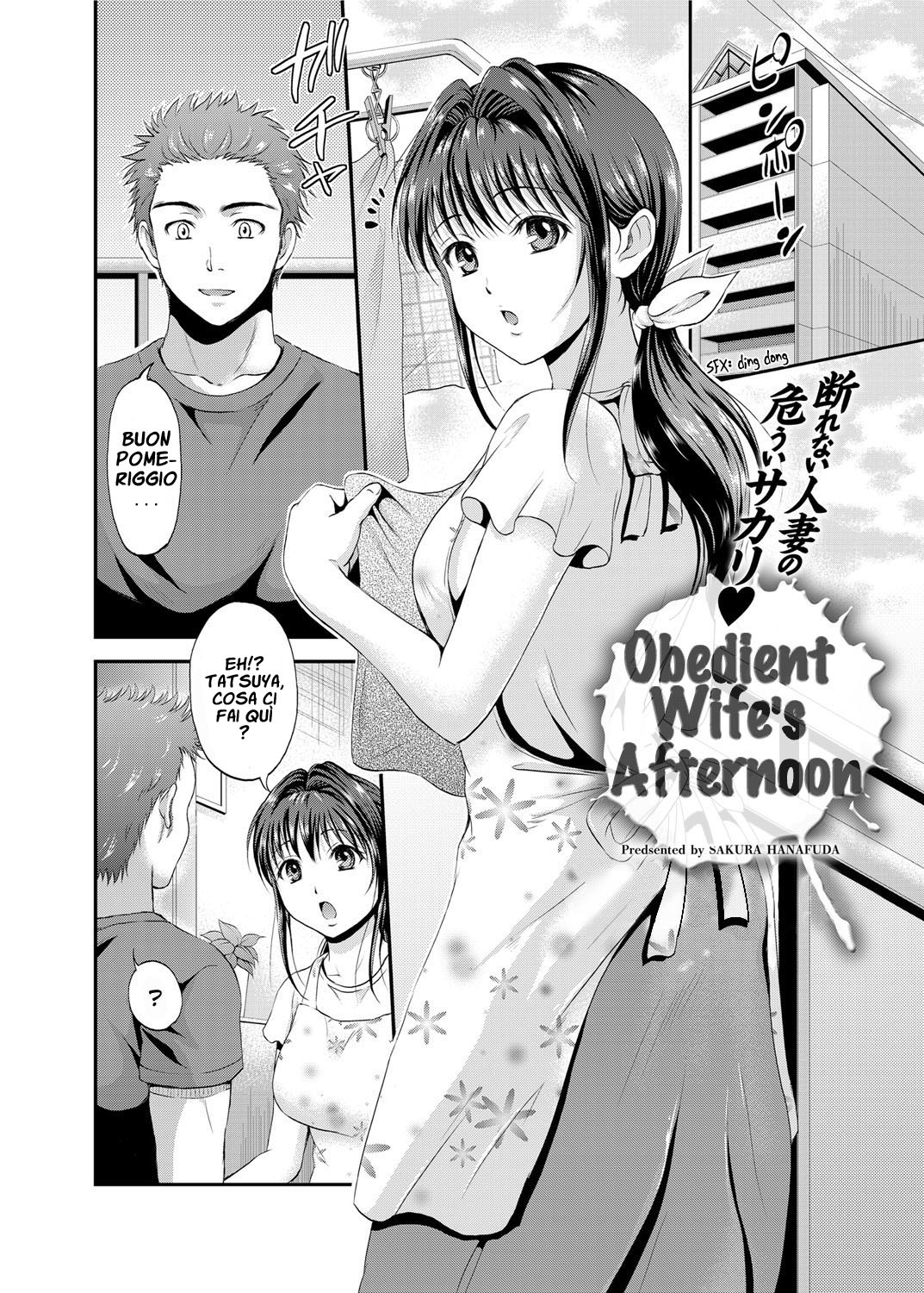 [Sakura Hanafuda] The Obedient Wife's Afternoon - italian 