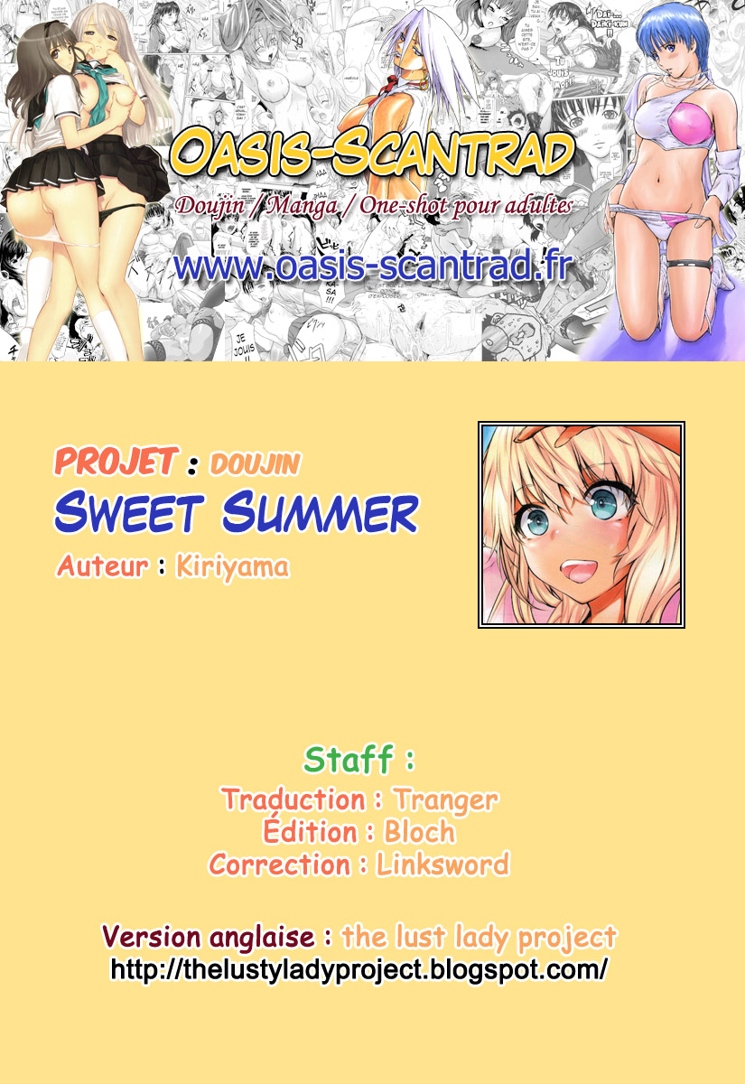 [Kiriyama] Sweet Summer (COMIC HOTMiLK 2012-08) [French] [O-S] [桐山] Sweet Summer (コミックホットミルク 2012年8月号) [フランス翻訳]