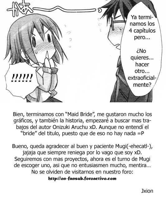 [Kizuki Aruchu] Meido Yome (Maid Bride) Ch. 1-4 [Spanish] [鬼月あるちゅ] メイド嫁 章1-4 [スペイン翻訳]
