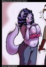 Furry Whitney Pin-Up-