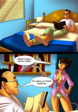 cleaning dad's room-