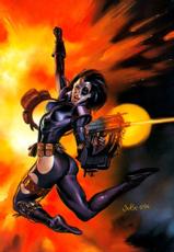 Marvel X-Girl DOMINO (Color)-
