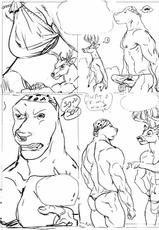 [Furronika] Incomplete Dog & Deer Comic-