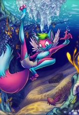 Furries Underwater-