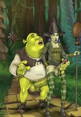 Mary-Kate and Shrek Futanari-