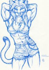 Furry collection's son- Pretty Furry Girls part 1-