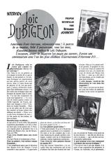 [Loic Dubigeon] - Interview (French)-