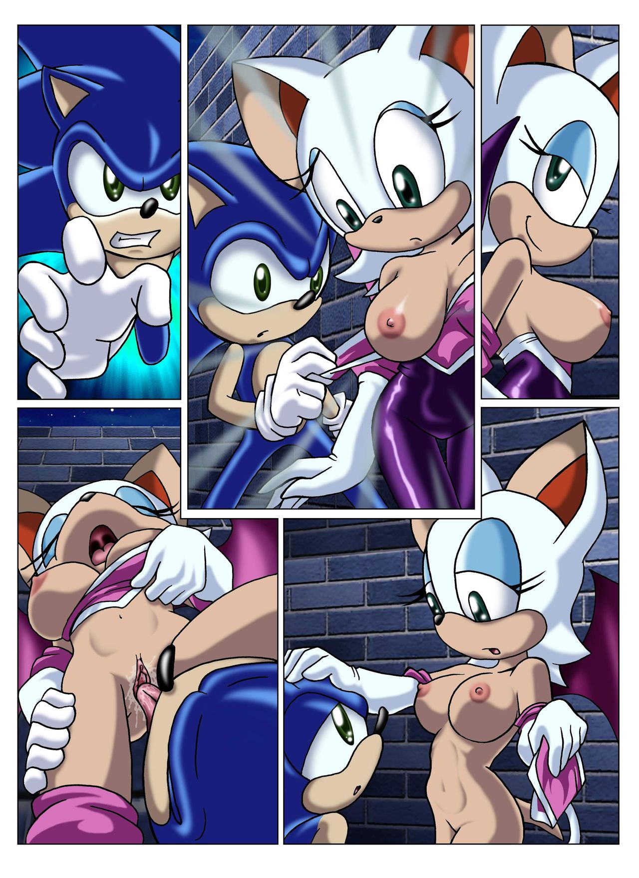 [Palcomix] Sonic XXX Project (Sonic the Hedgehog) 
