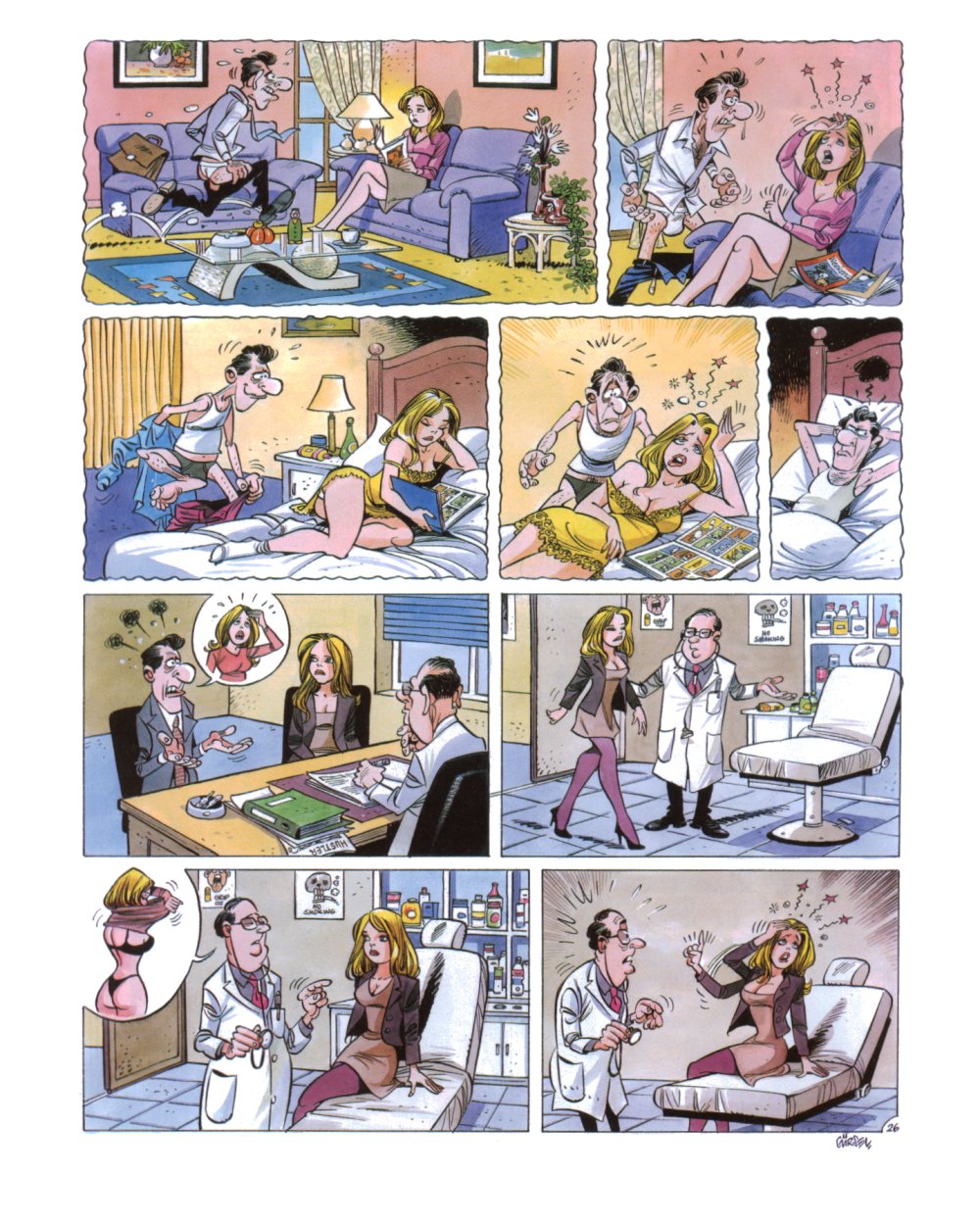 Порно Комиксы Мила