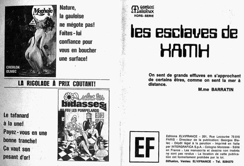 Hors Série Verte n°3A - Les Esclaves de Xham [French] 